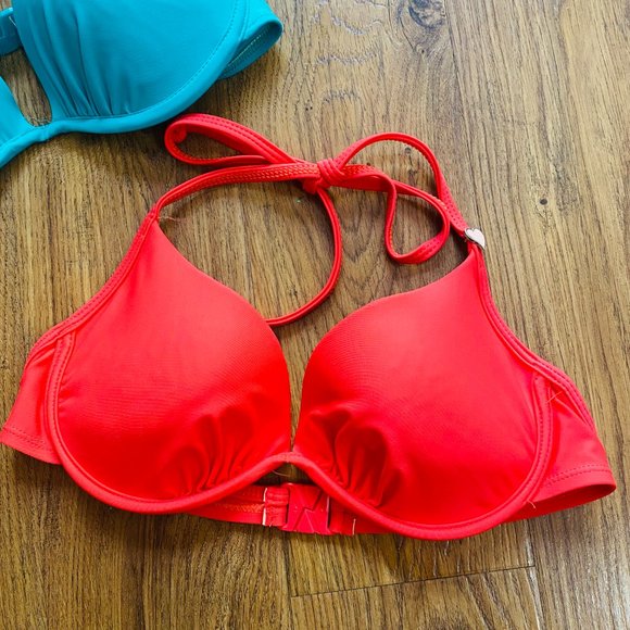 BODY GLOVE BIKINI TOP Push Up x 2 set XS padded - Picture 2 of 8